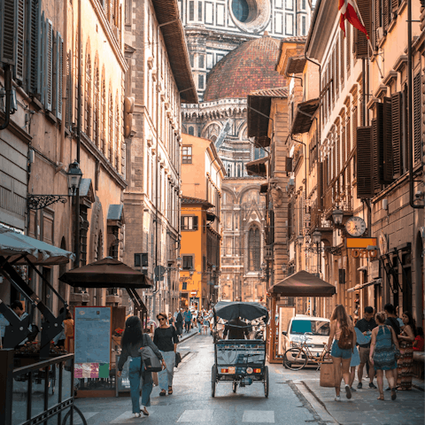 Be inspired while walking to the Cathedral