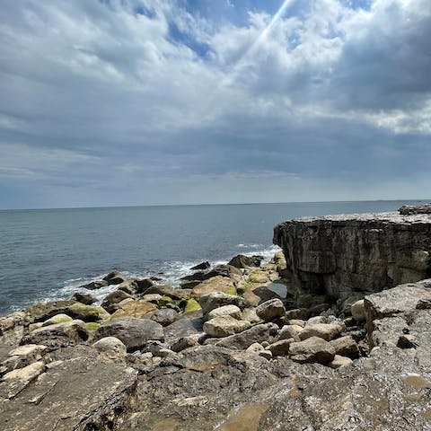 Stay in Fortuneswell and explore the rugged Island of Portland