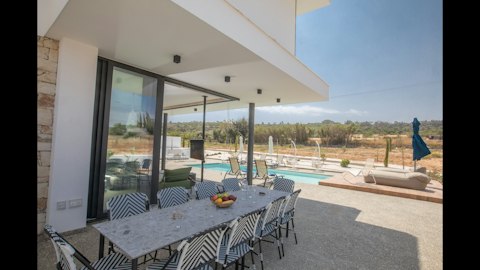 Look forward to lunching together on the terrace