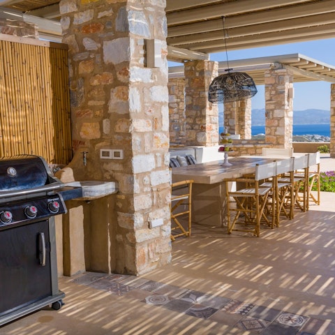 Enjoy an afternoon BBQ on the private shaded terrace