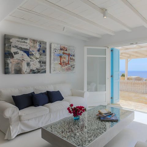 Throw open the doors and breathe in the sea breeze