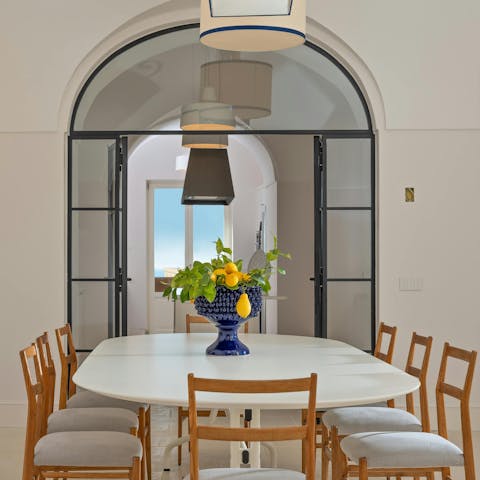 Whip up something tasty in the duo of kitchens