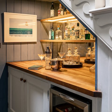 Channel your inner mixologist and host a cocktail night