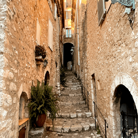 Explore the cobbled streets of Saint-Paul de Vence