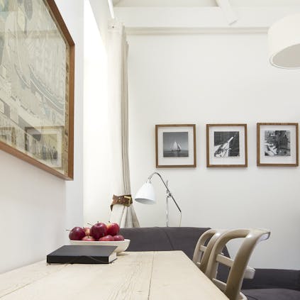 Enjoy slow mornings reading, relaxing and enjoying the calm simplicity of this studio
