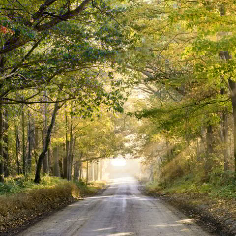 Hike around Northumbria National Park – you can be there within thirty-minutes