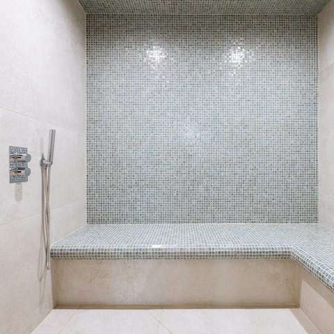 Work up a serious sweat in the hammam