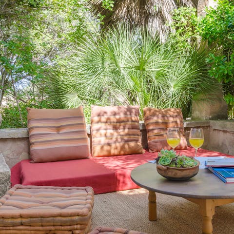 The host went above and beyond to make sure her guests had a wonderful stay.