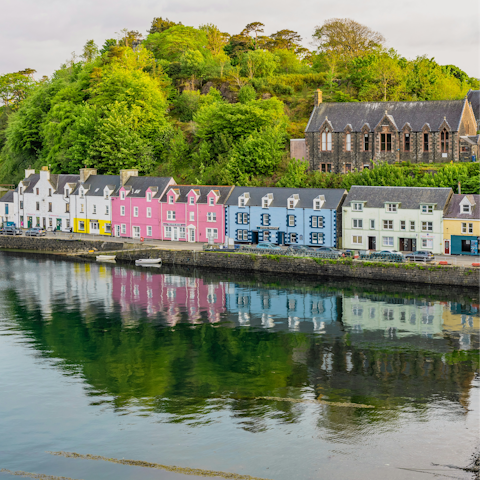 Pop to pretty Portree for the day
