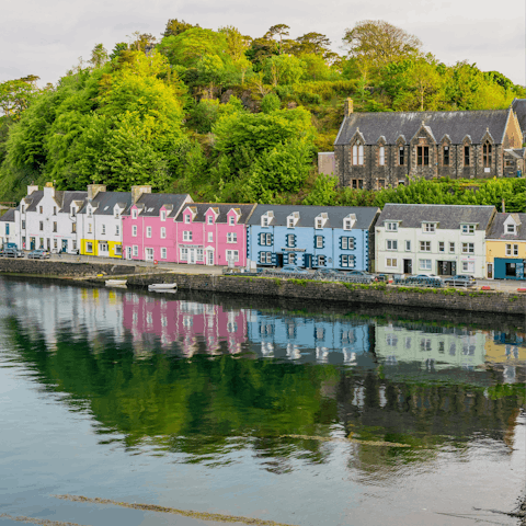 Pop to pretty Portree for the day
