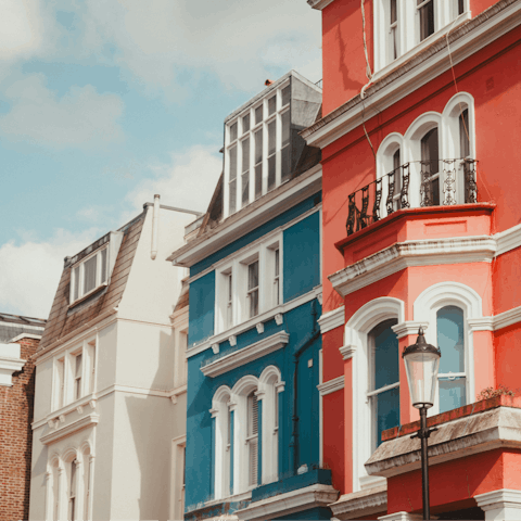 Experience the colourful spirit of London from Notting Hill