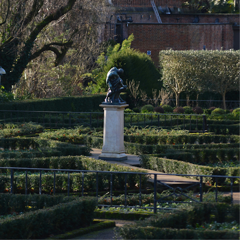 Find a moment of calm while strolling through Holland Park