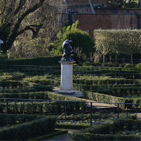 Find a moment of calm while strolling through Holland Park