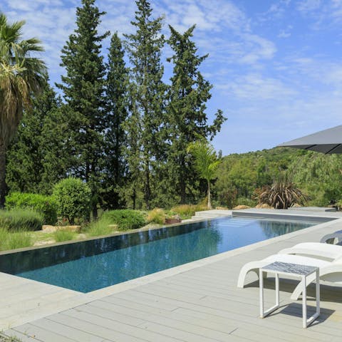 Embrace total relaxation with blissful days by the pool
