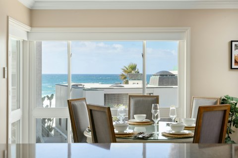 Tuck into dinner with Pacific views as your backdrop
