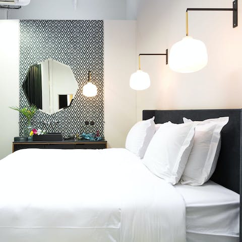 Sink into comfortable beds after days of sightseeing