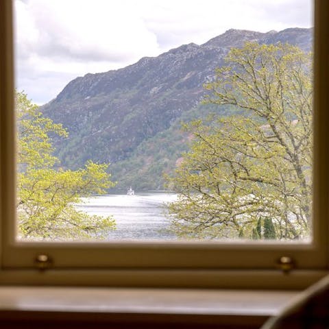 Enjoy elevated views from the front room