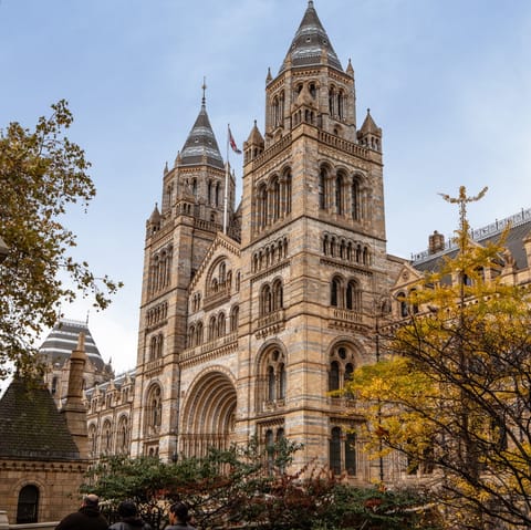 Take in the splendour of Kensington, it's just a ten-minute stroll away