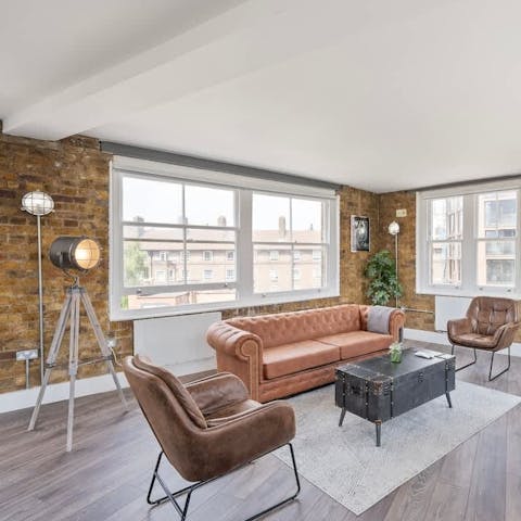 Enjoy loft-style living in the heart of the city