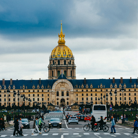 Spend your day discovering Hôtel des Invalides
