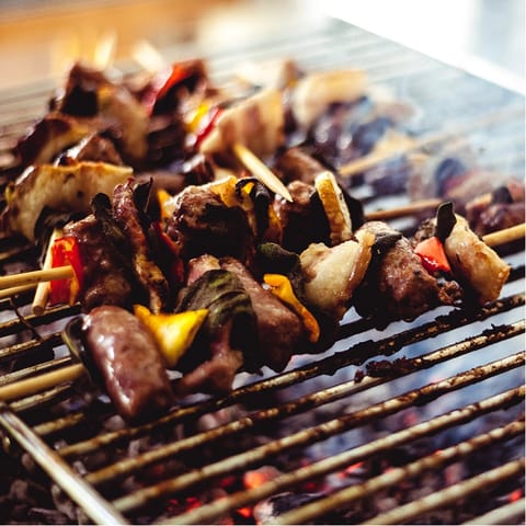 Light up the grill for a relaxed barbecue