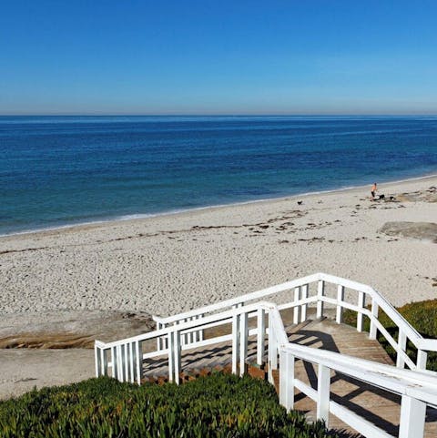 Enjoy your close proximity to the beach