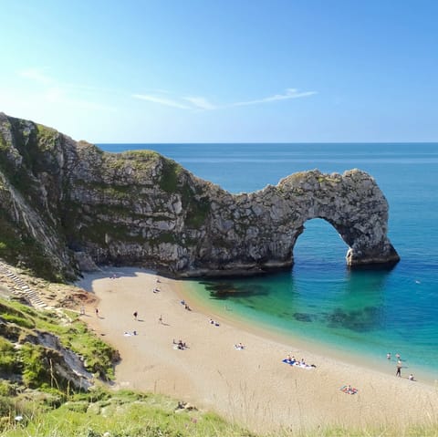 Hike a small section of the South West Coast Path, approximately 20 miles away