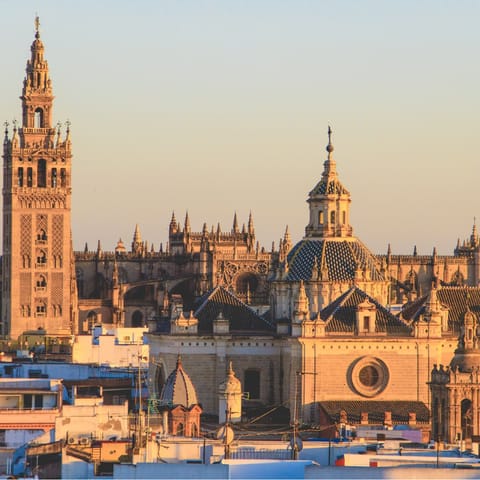 Explore Seville, including its beautiful cathedral
