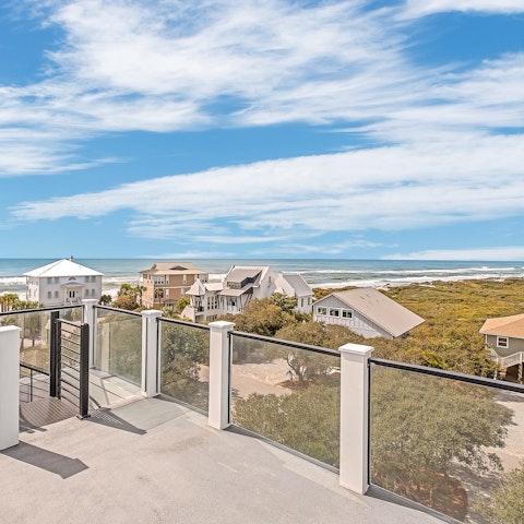 Head up to the roof deck for incredible ocean views