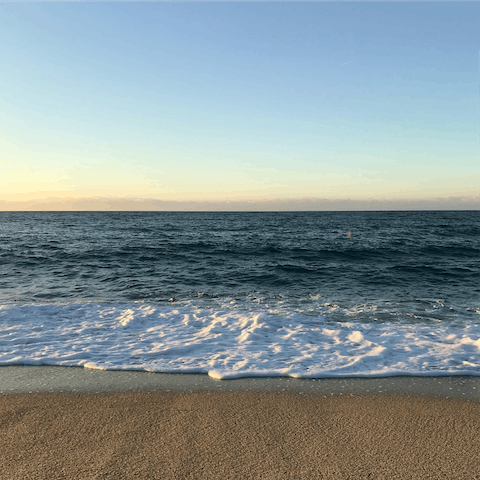 Take a walk to Centeanes beach, just five minutes away