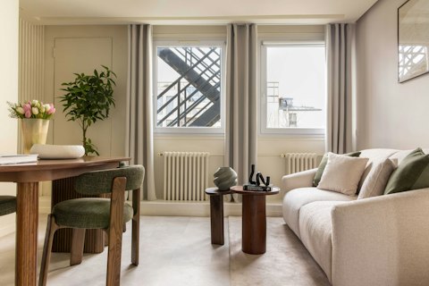 Settle in after exploring the city streets