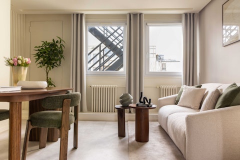 Settle in after exploring the city streets