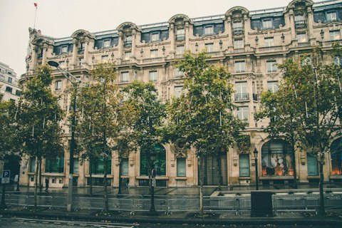 Admire the magnificent Haussmann architecture defining the elegant 8th arrondissement