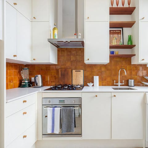 Prepare a fresh breakfast at home before heading out