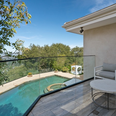 Enjoy your morning coffee with a view