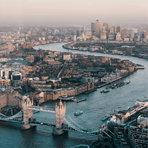 Take the train from Wandsworth Town into the Heart of London
