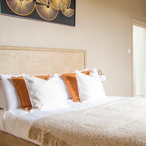 Fall asleep in the beautifully decorated bedrooms – you'll wake up rested and ready for another day of sightseeing
