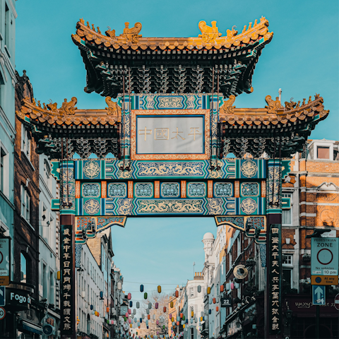 Base yourself in Chinatown, right in the heart of London