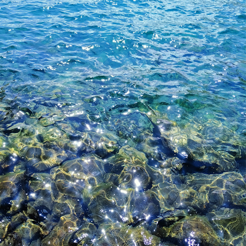 Dive into the refreshing waters of nearby Lake Bracciano