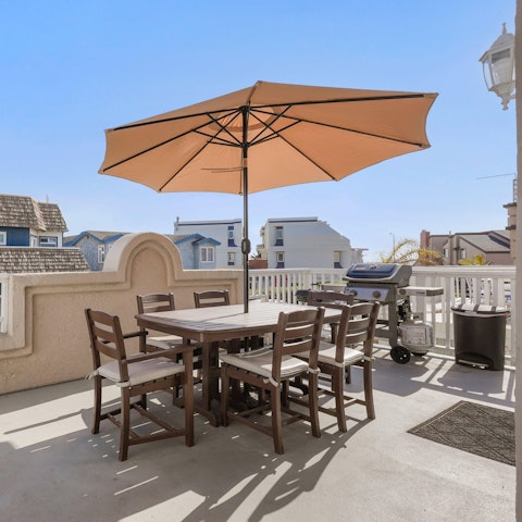 Look forward to barbecues in the fresh sea air