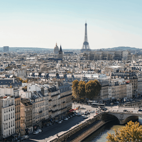 Be inspired while exploring the historic heart of Paris