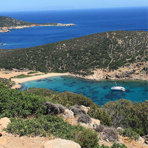 Go for scenic hikes straight from your doorstep