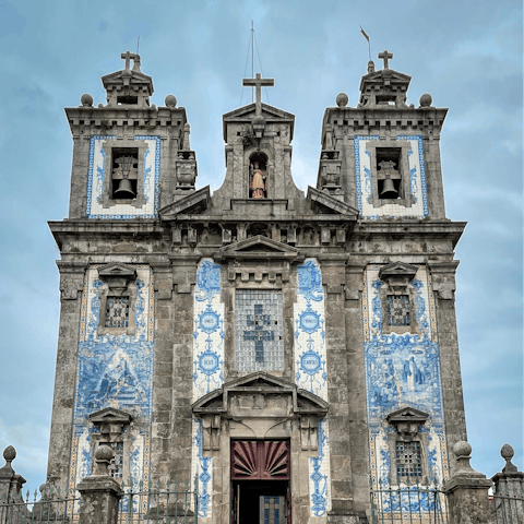 Visit the eighteenth-century Church of Saint Ildefonso