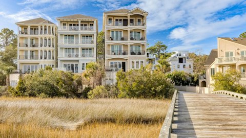 Take the nearby boardwalk to reach the beach in just a few minutes