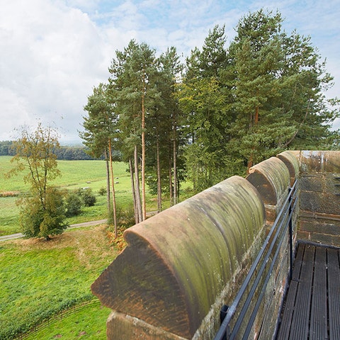 Take in scenic views over Western Park from the rooftop terrace