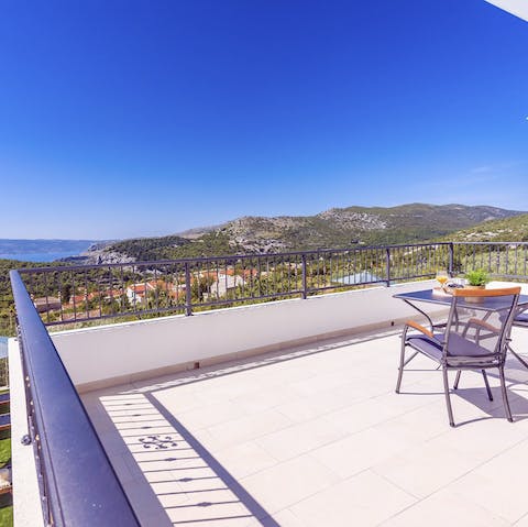 Bag a first-floor bedroom to access the second terrace