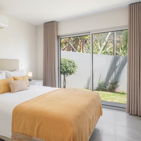 Enjoy a wonderful sense of lightness from this calming home