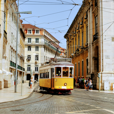 Explore the historic heart of Lisbon from Baixa