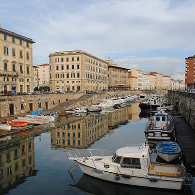 Take a day trip to beautiful Livorno, 21km away