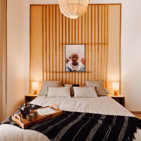 Wake up well-rested in the plush bedrooms